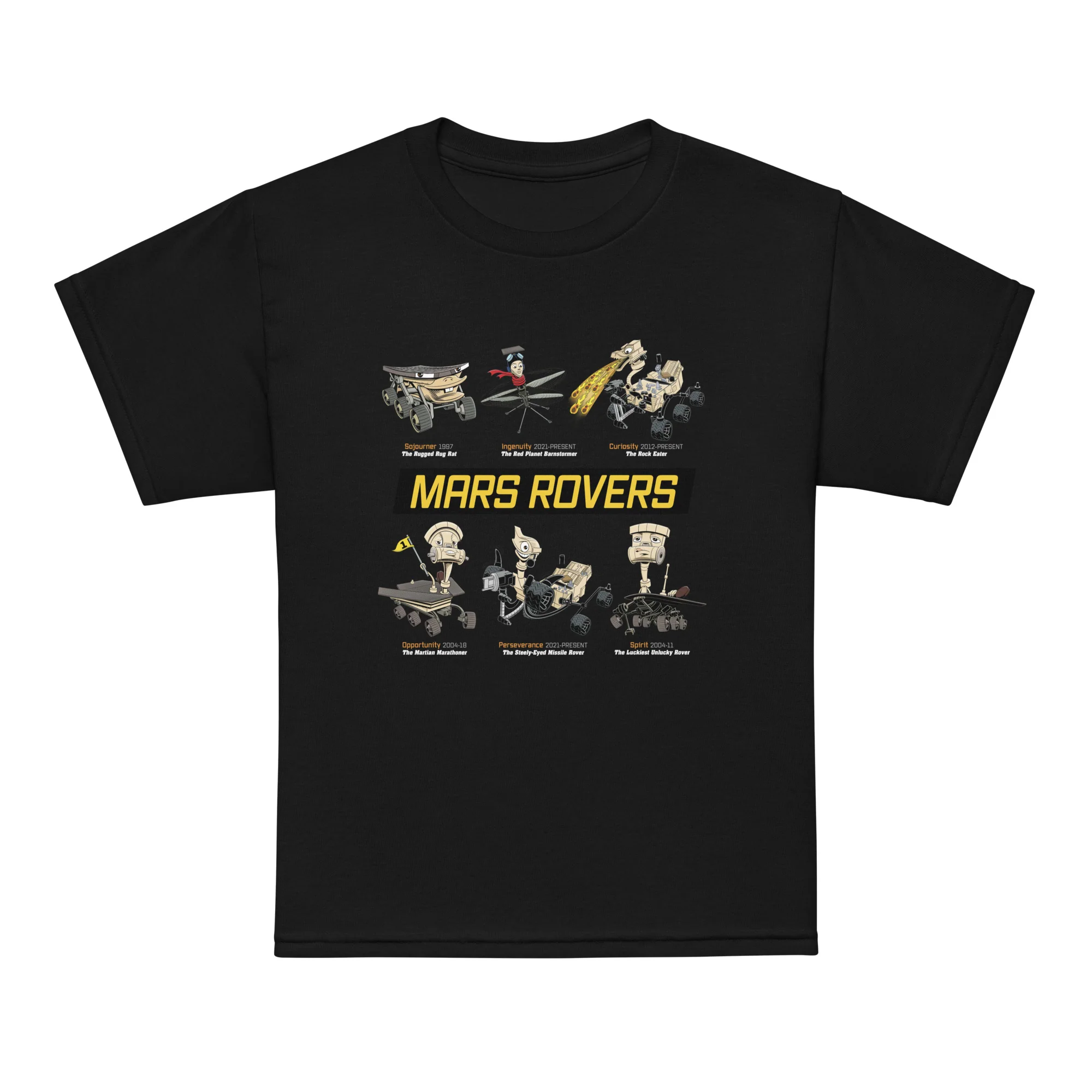 Mars Rovers Retro Youth T-Shirt - Image 5