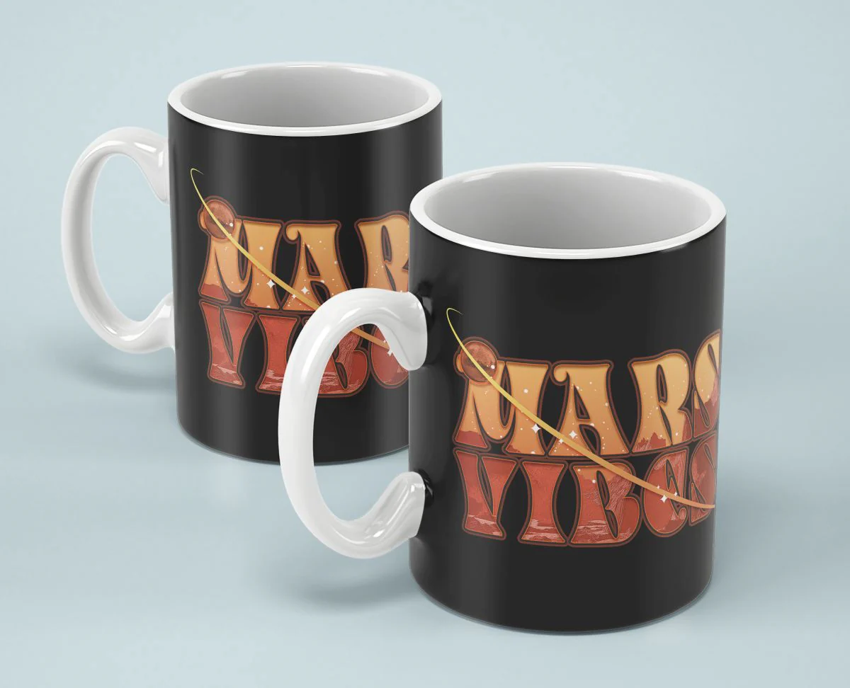 Mars Vibes 15 oz Mug