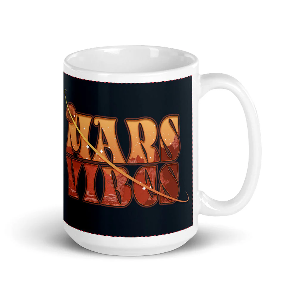 Mars Vibes 15 oz Mug - Image 2