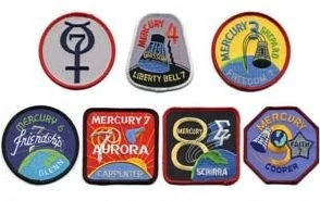 Mercury Missions Patch Set