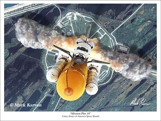 "Mission Plus 10" - Giclee Print 11" x 14" or 18" x 24"