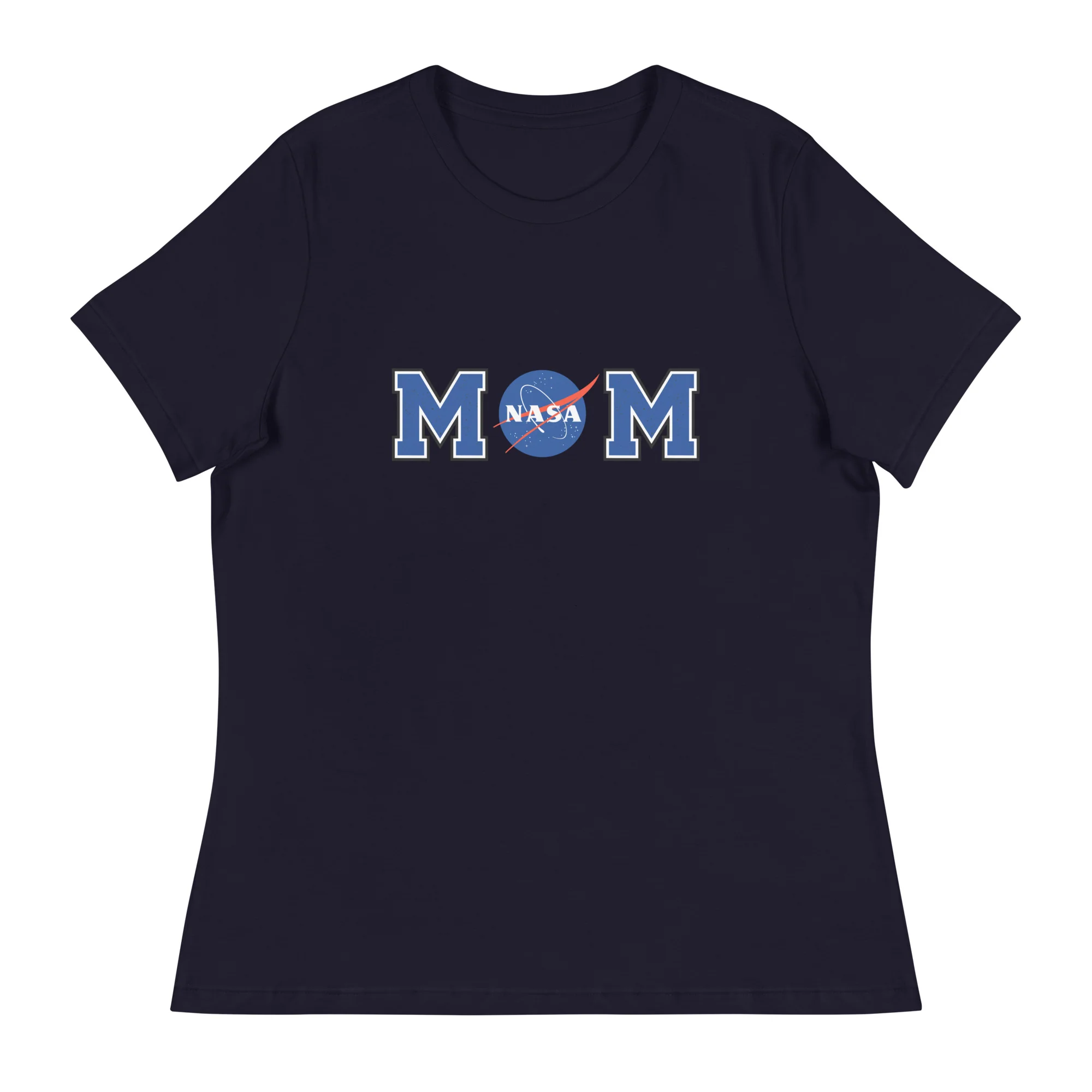 Mom with NASA Meatball Relaxed T-Shirt