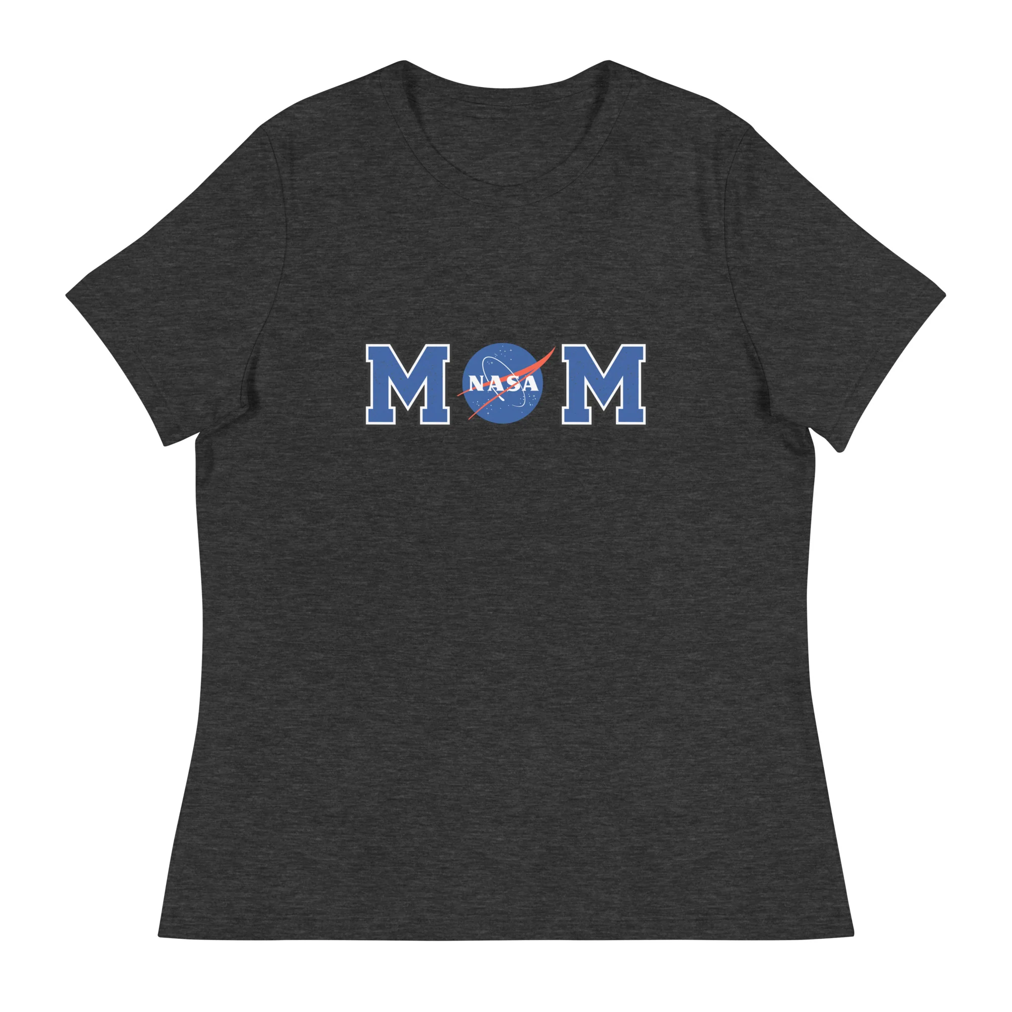 Mom with NASA Meatball Relaxed T-Shirt - Image 2