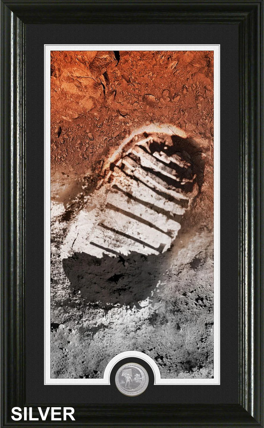 Moon Landing Footprint Frame