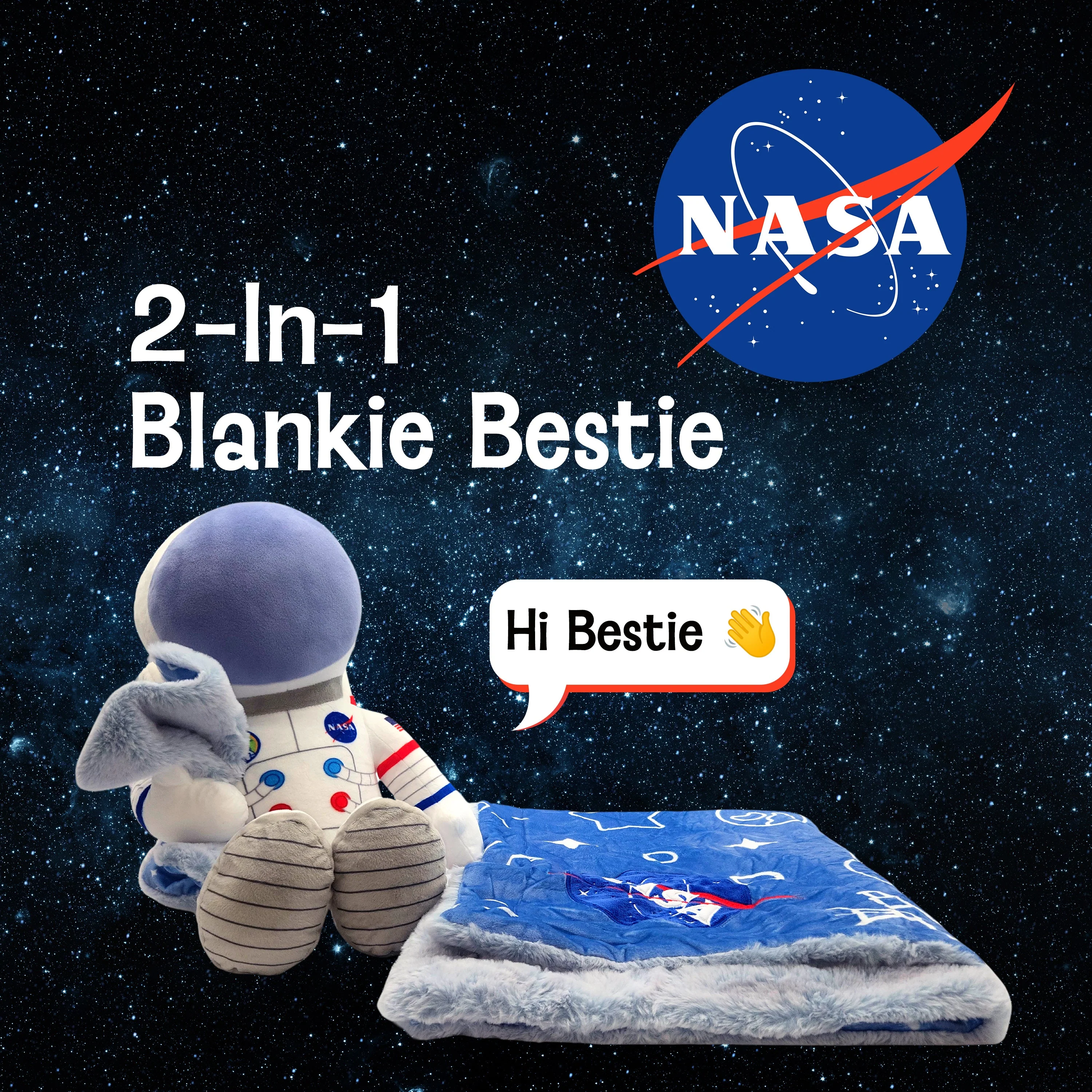 NASA Astronaut Blankie Bestie - Image 2