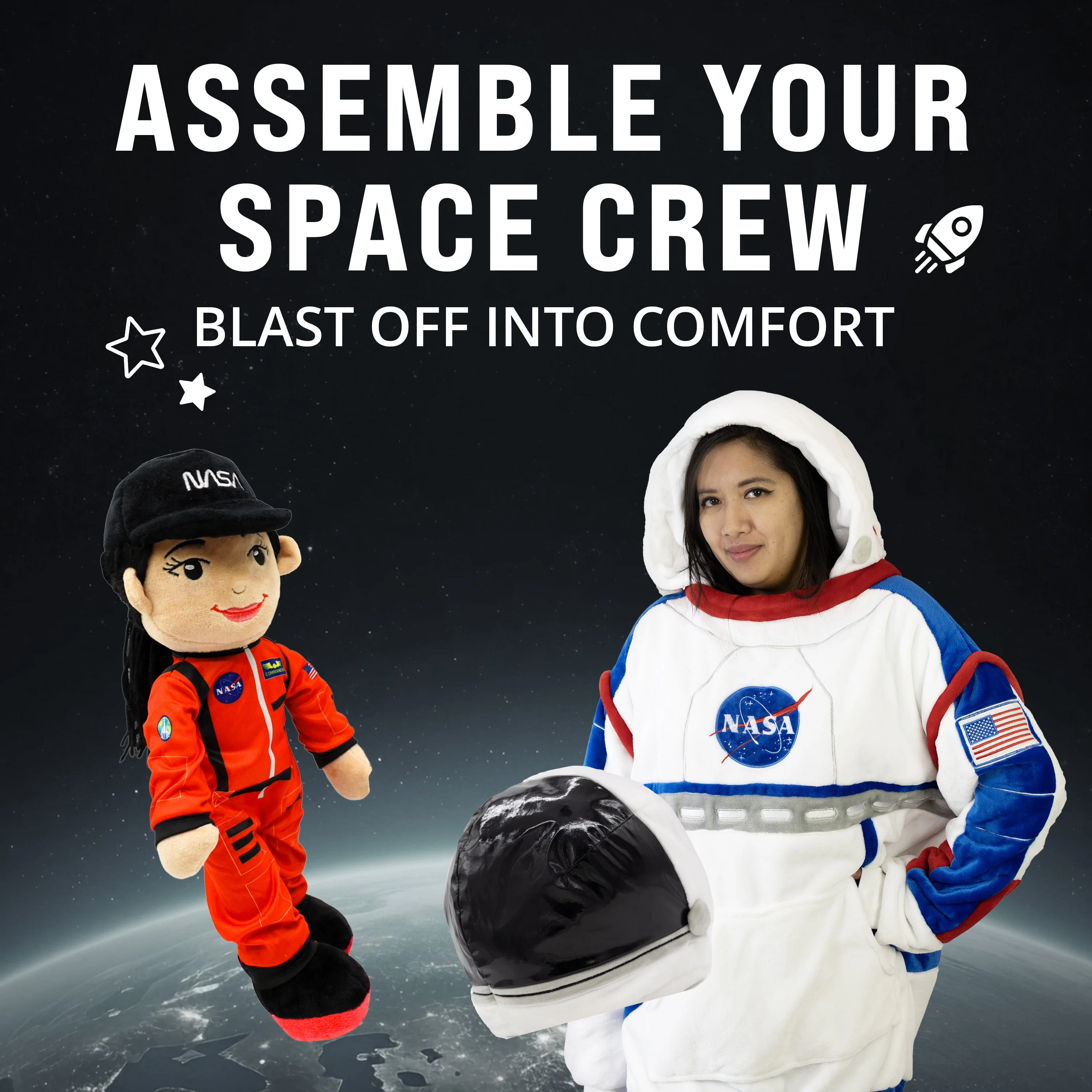 NASA Astronaut Jennie 14” Plush Figure - Image 5