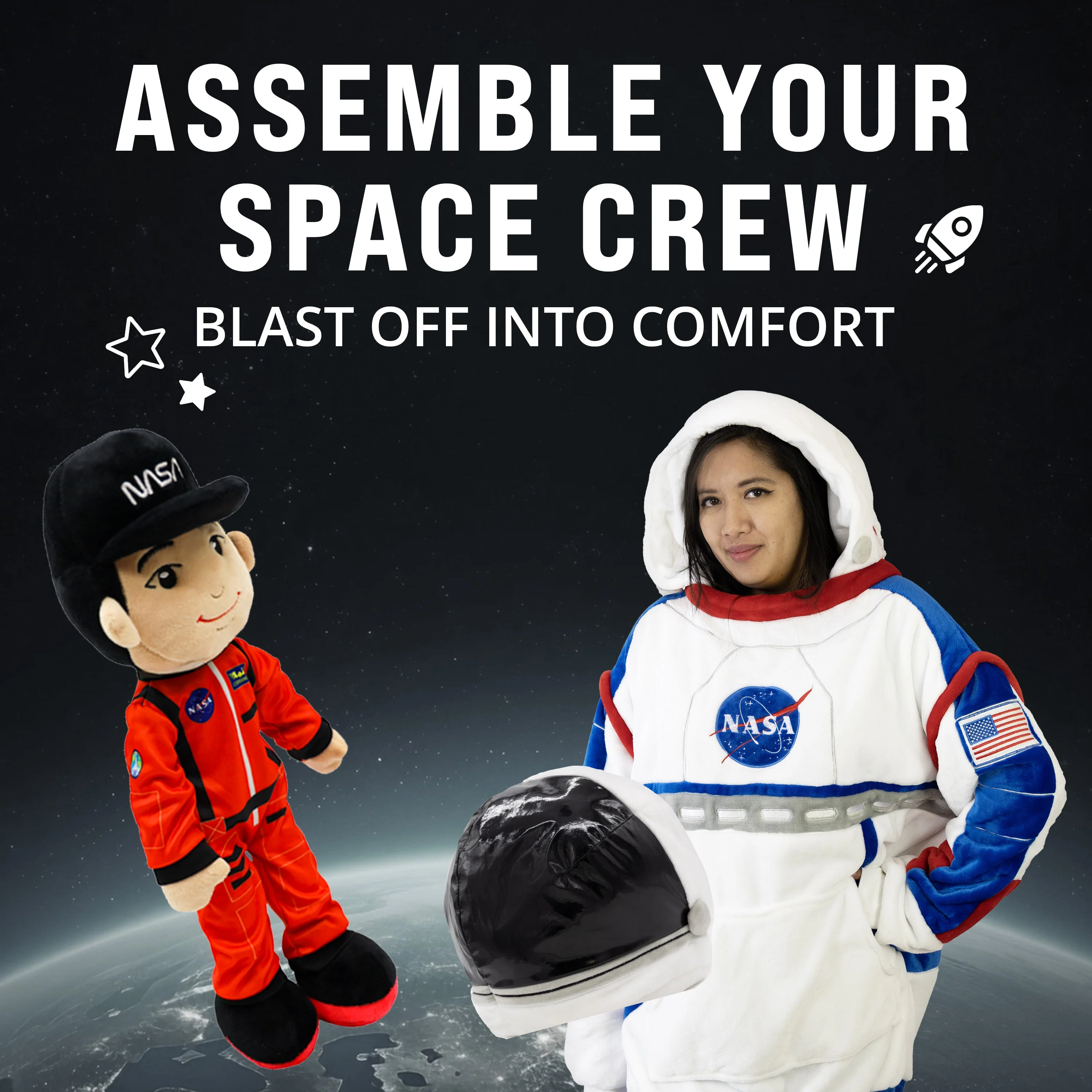 NASA Astronaut Louie 14β Plush Figure - Image 5
