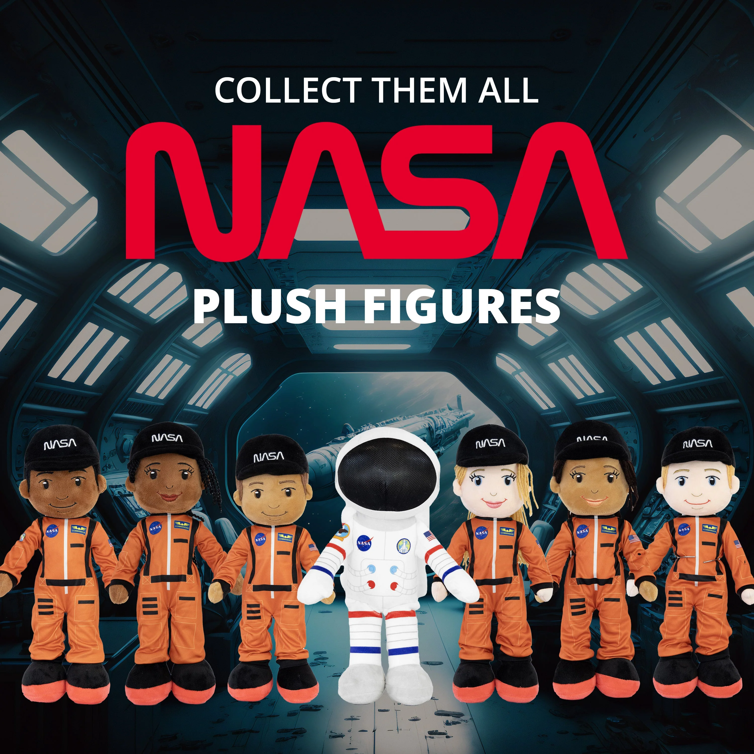 NASA Astronaut Ollie 14” Plush Figure - Image 6