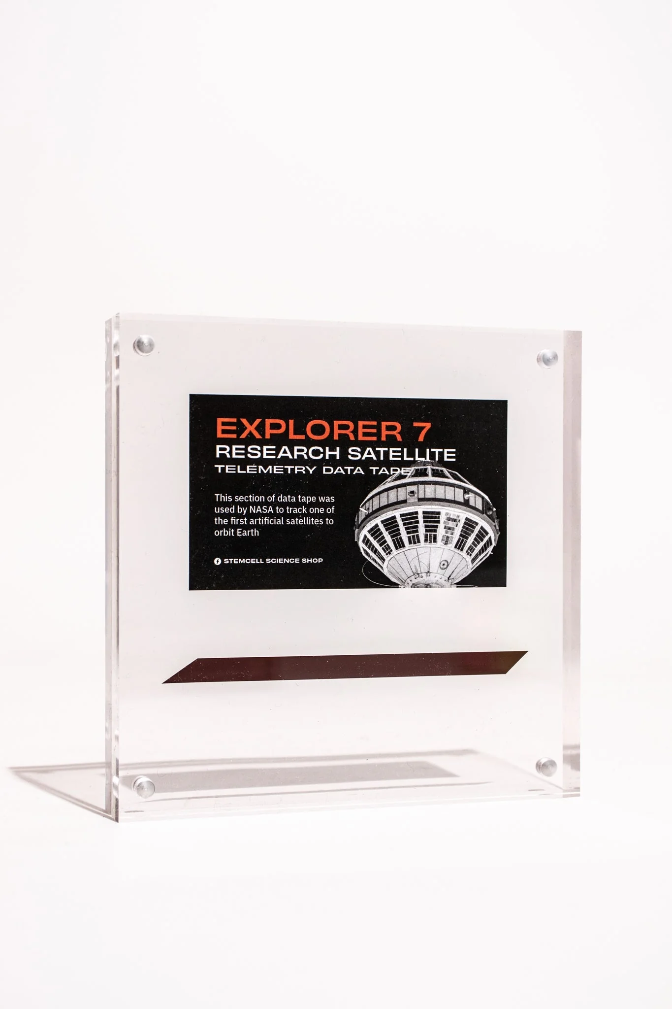 NASA Explorer 7 Satellite Telemetry Data Section - Image 6