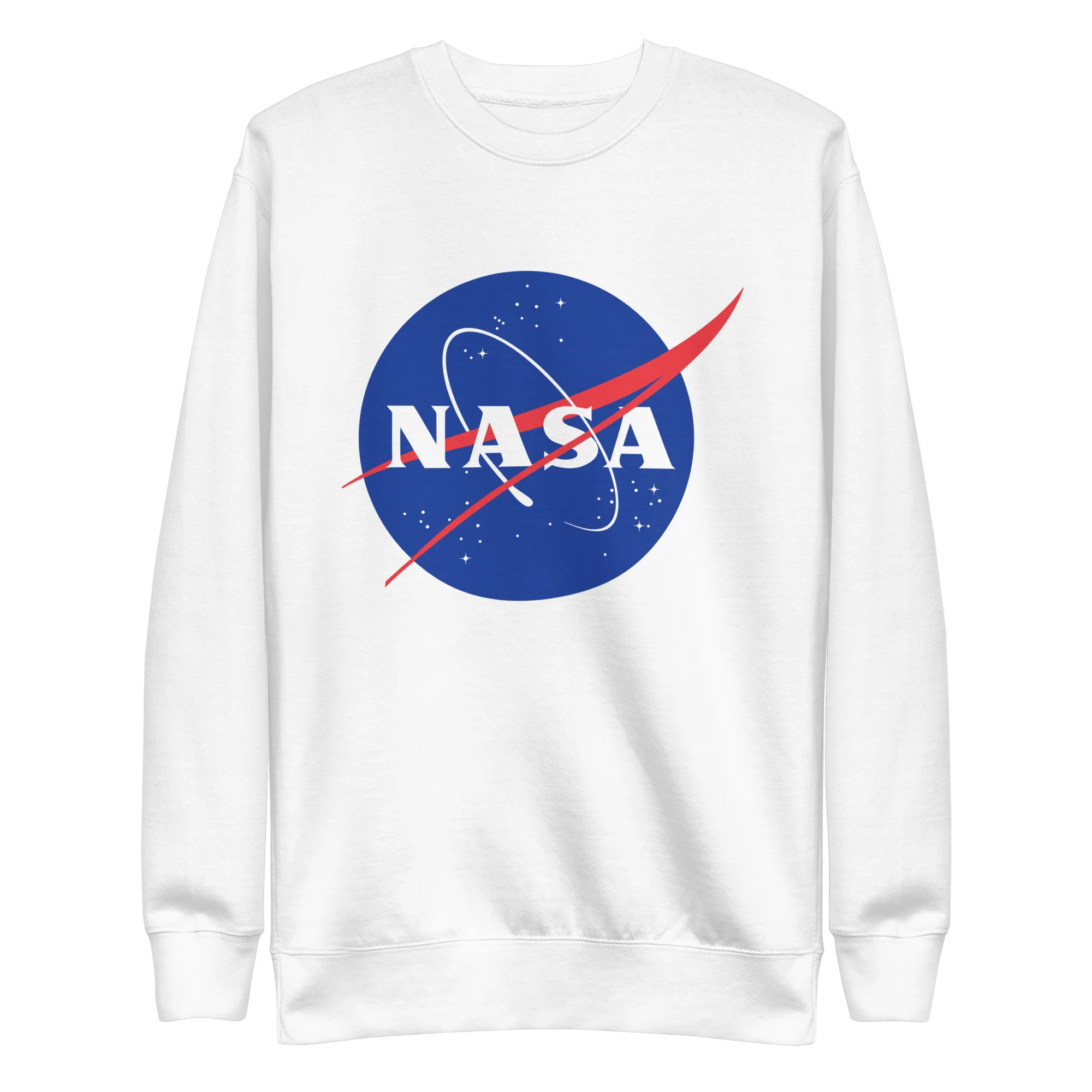 Nasa Meatball Logo Unisex Premium Sweatshirt - Image 4
