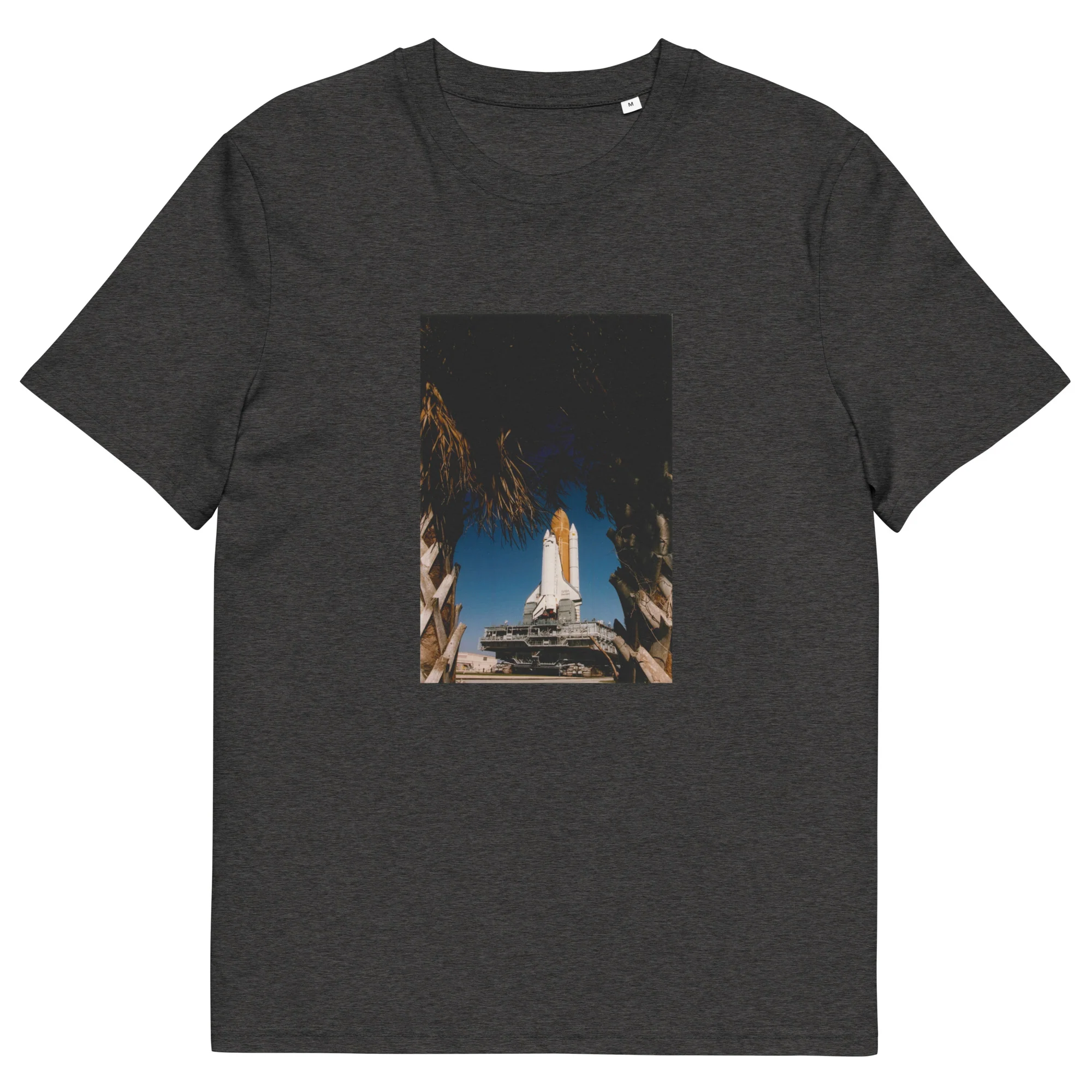NASA Space Shuttle Discovery Custom Organic Cotton T-Shirt - Image 5