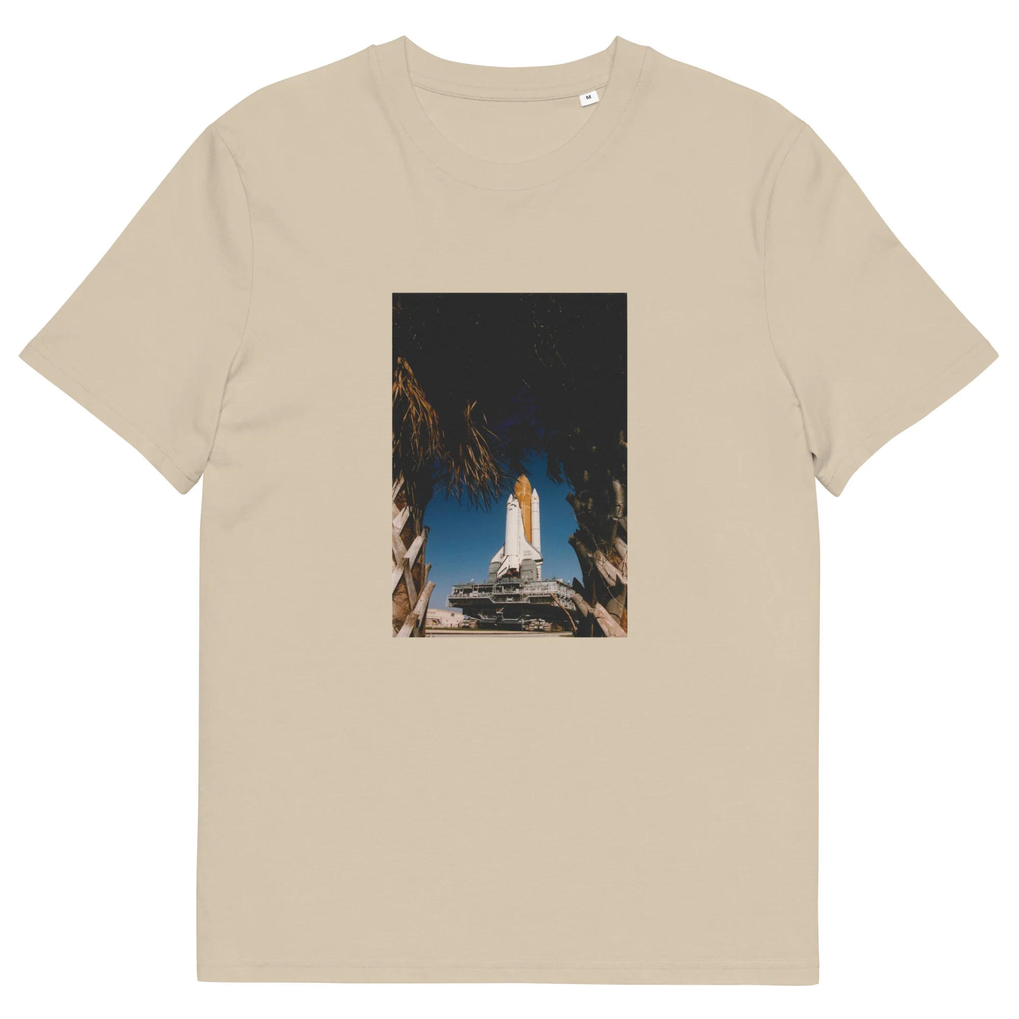 NASA Space Shuttle Discovery Custom Organic Cotton T-Shirt - Image 8