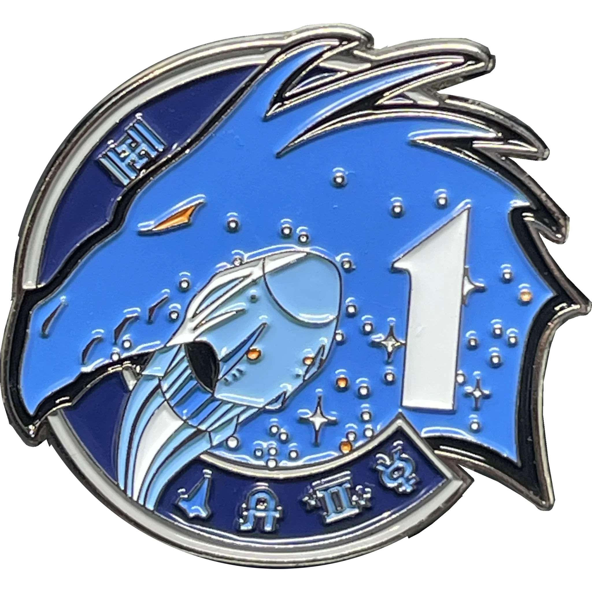 NASA SPACEX Crew 1 Mission Lapel Pin
