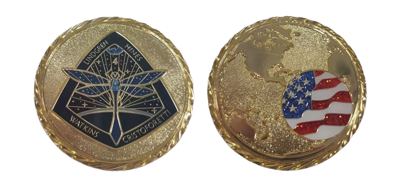 NASA SpaceX Crew 4 Mission Coin