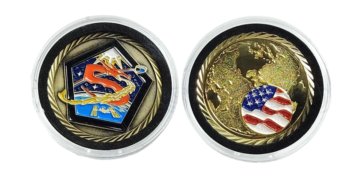 NASA SPACEX Crew 5 Mission Medallion