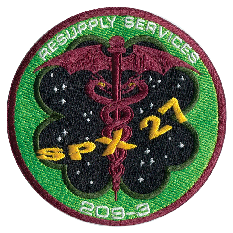 NASA SpaceX CRS 27 Mission Patch