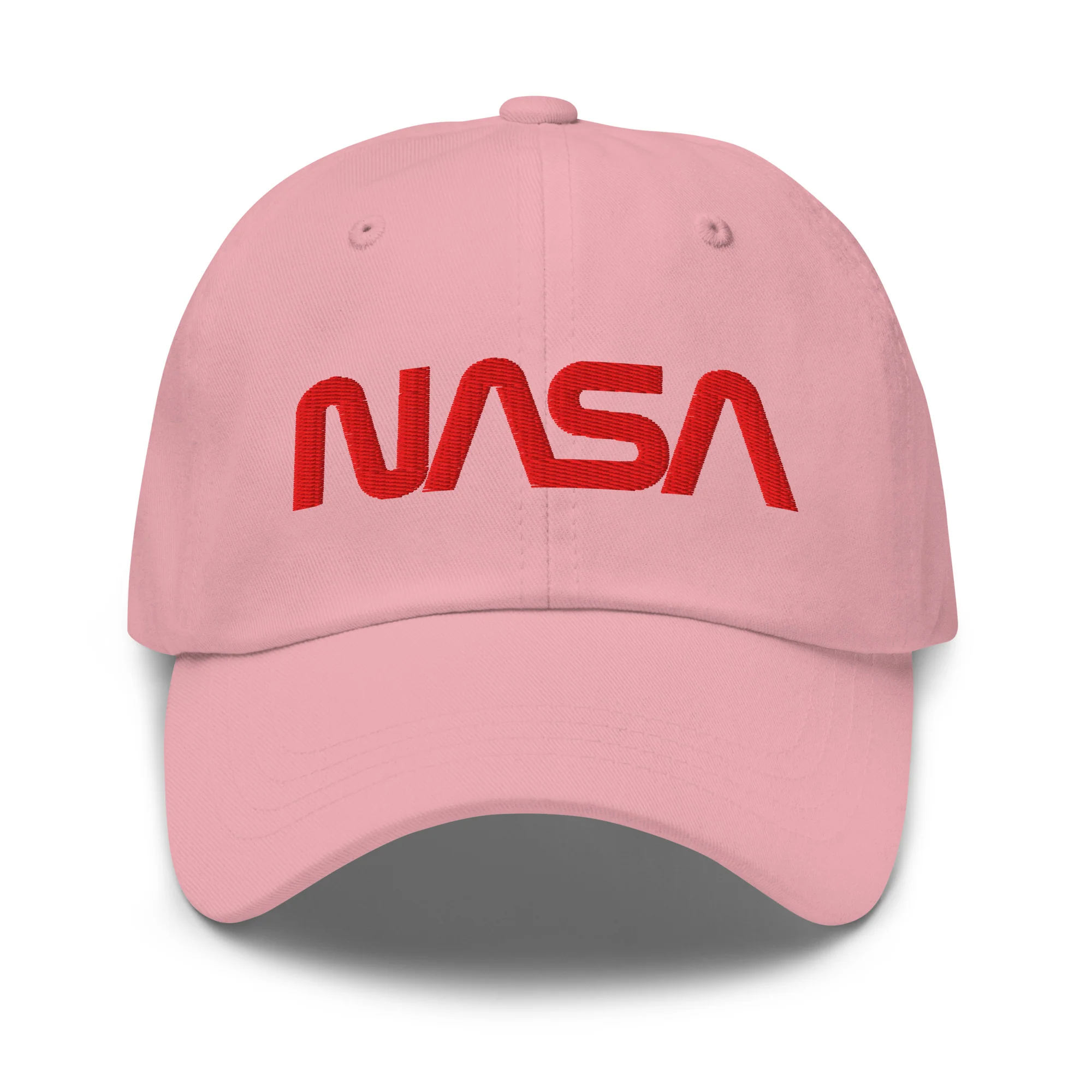 NASA Worm Logo Classic Dad Cap - 'Puffy' Style Logo - Image 3
