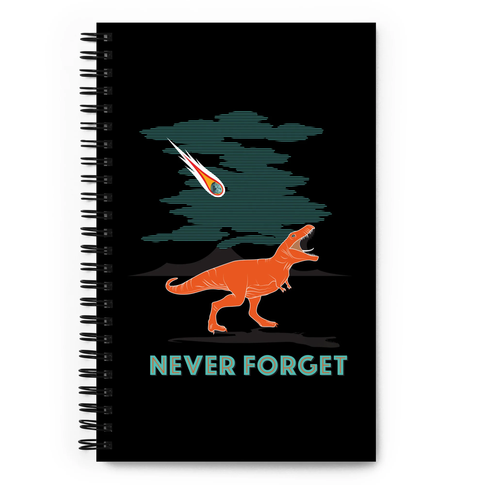 Never Forget Spiral Notebook