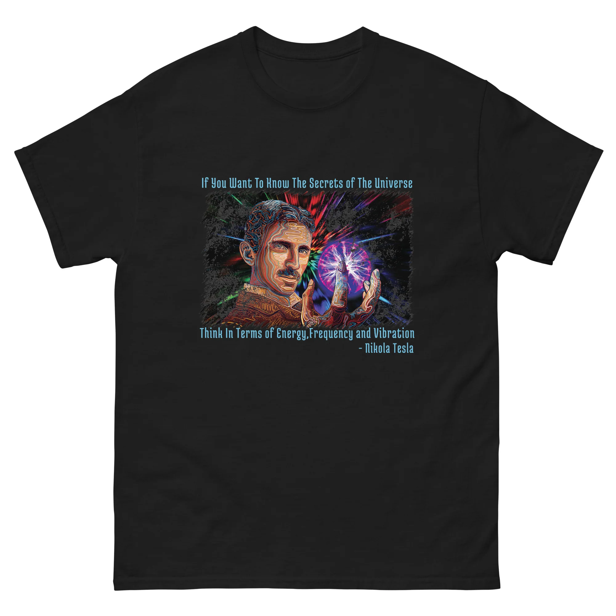 Nikola Tesla 'Secrets of the Universe' T-Shirt