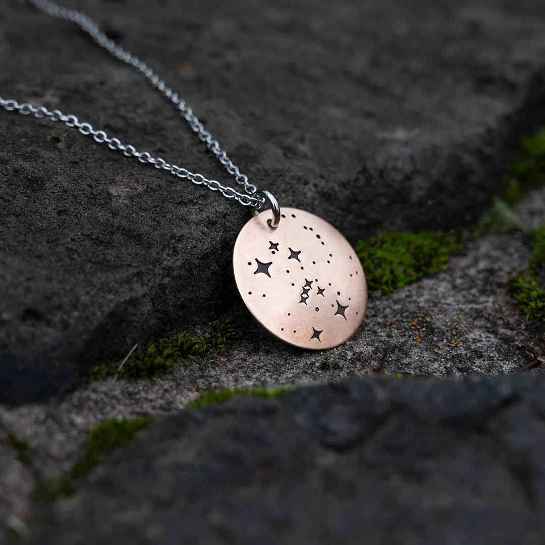 Orion Constellation Necklace, Hand-stamped - Image 14