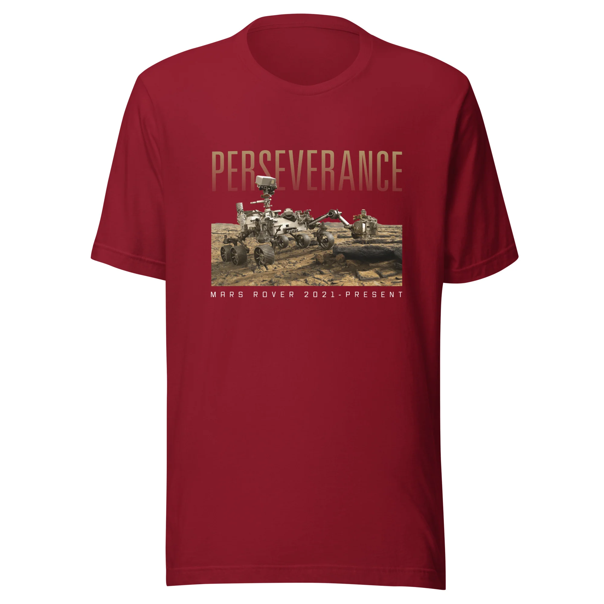 Perseverance Rover Retro T-Shirt - Image 2