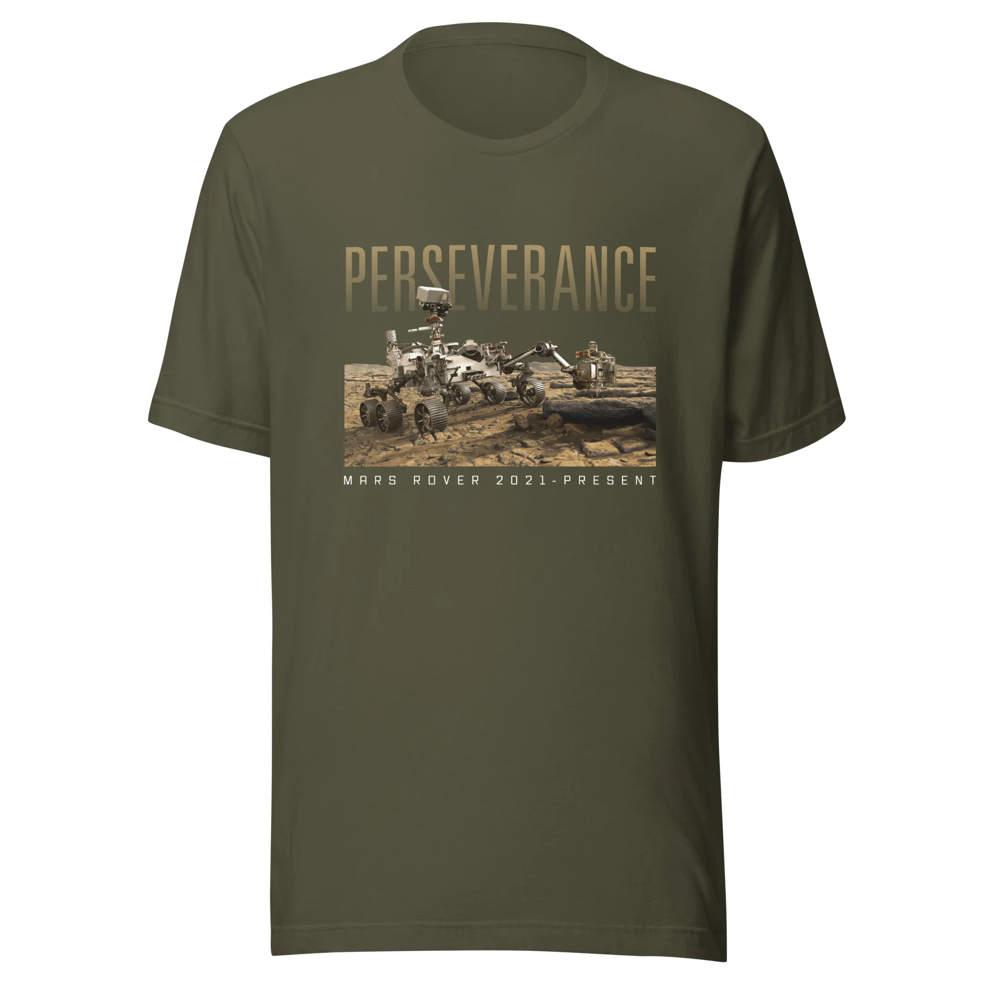 Perseverance Rover Retro T-Shirt - Image 3