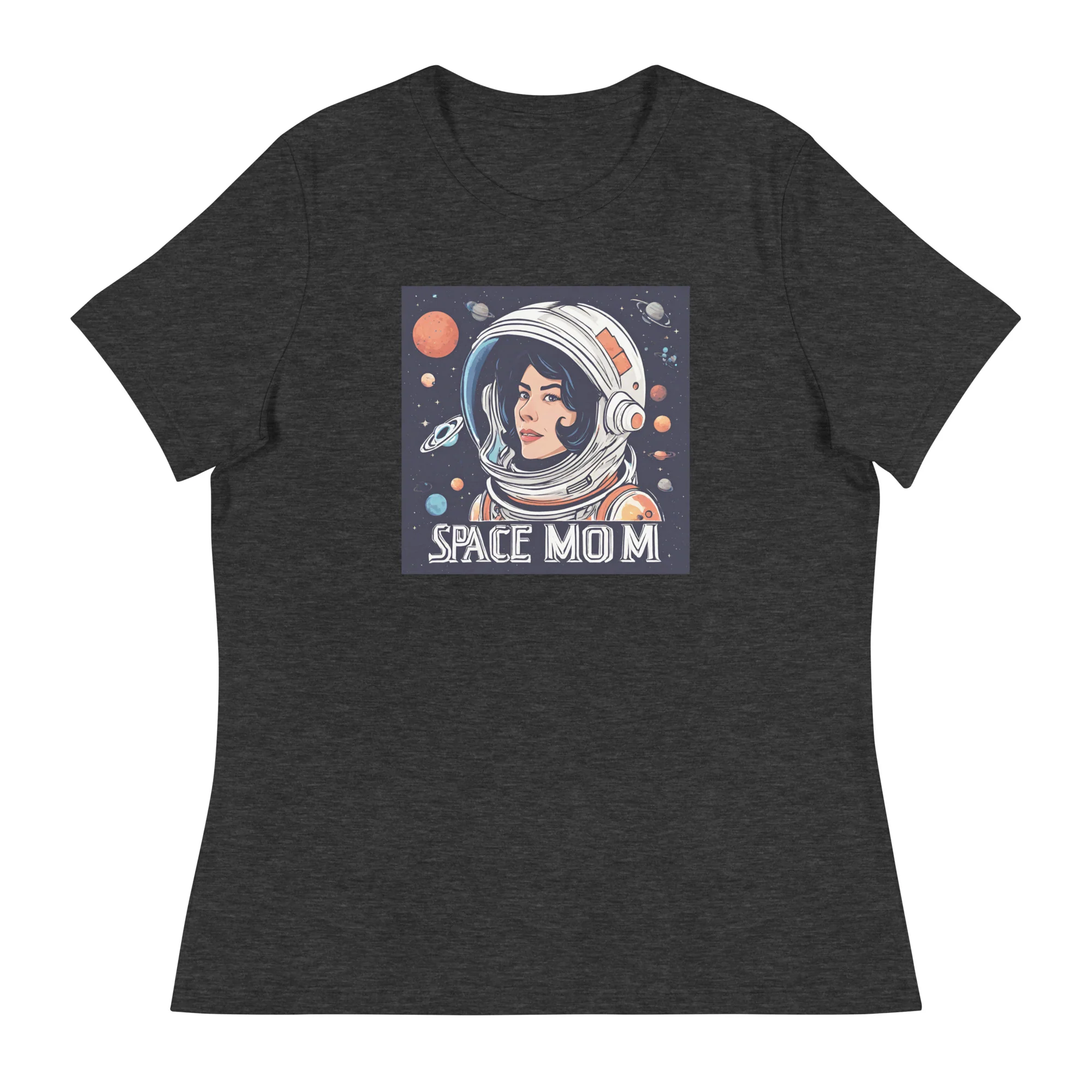 Planetary Space Mom Relaxed T-Shirt - Image 5