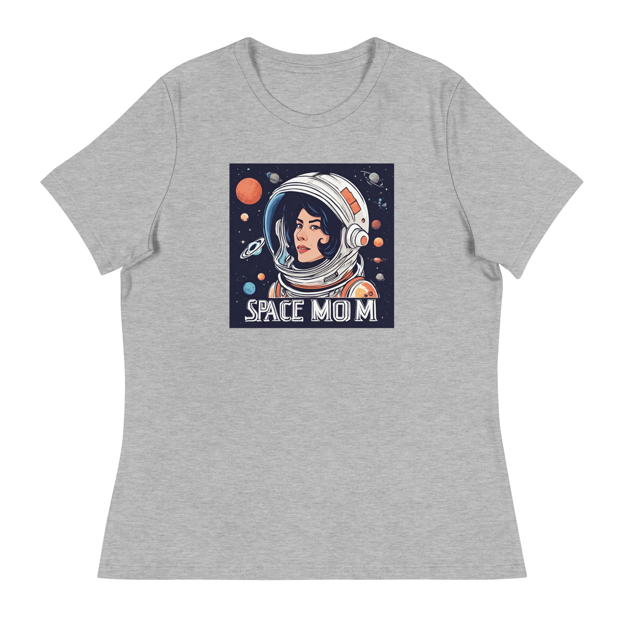 Planetary Space Mom Relaxed T-Shirt - Image 6
