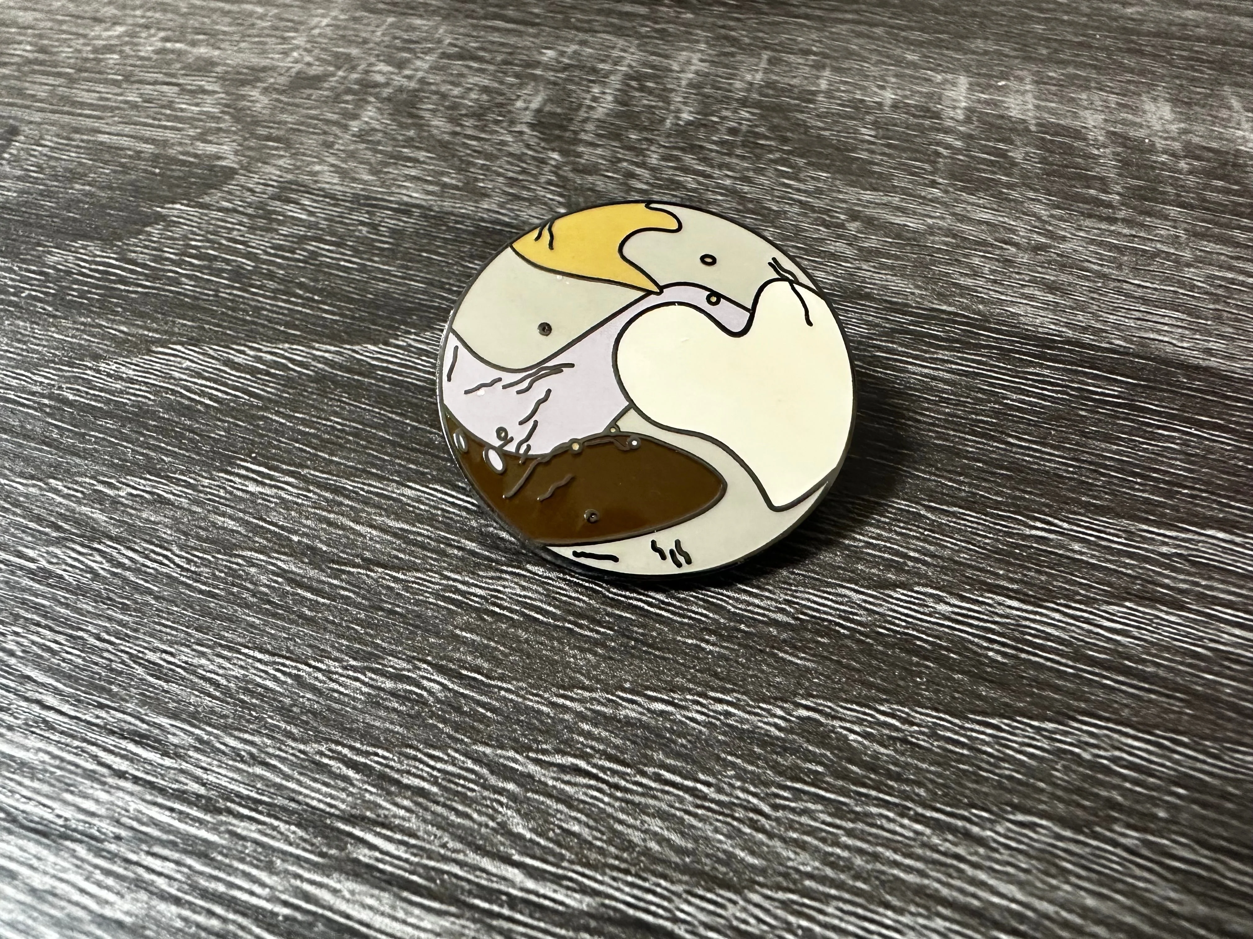 Pluto Hard Enamel Pin - Image 4