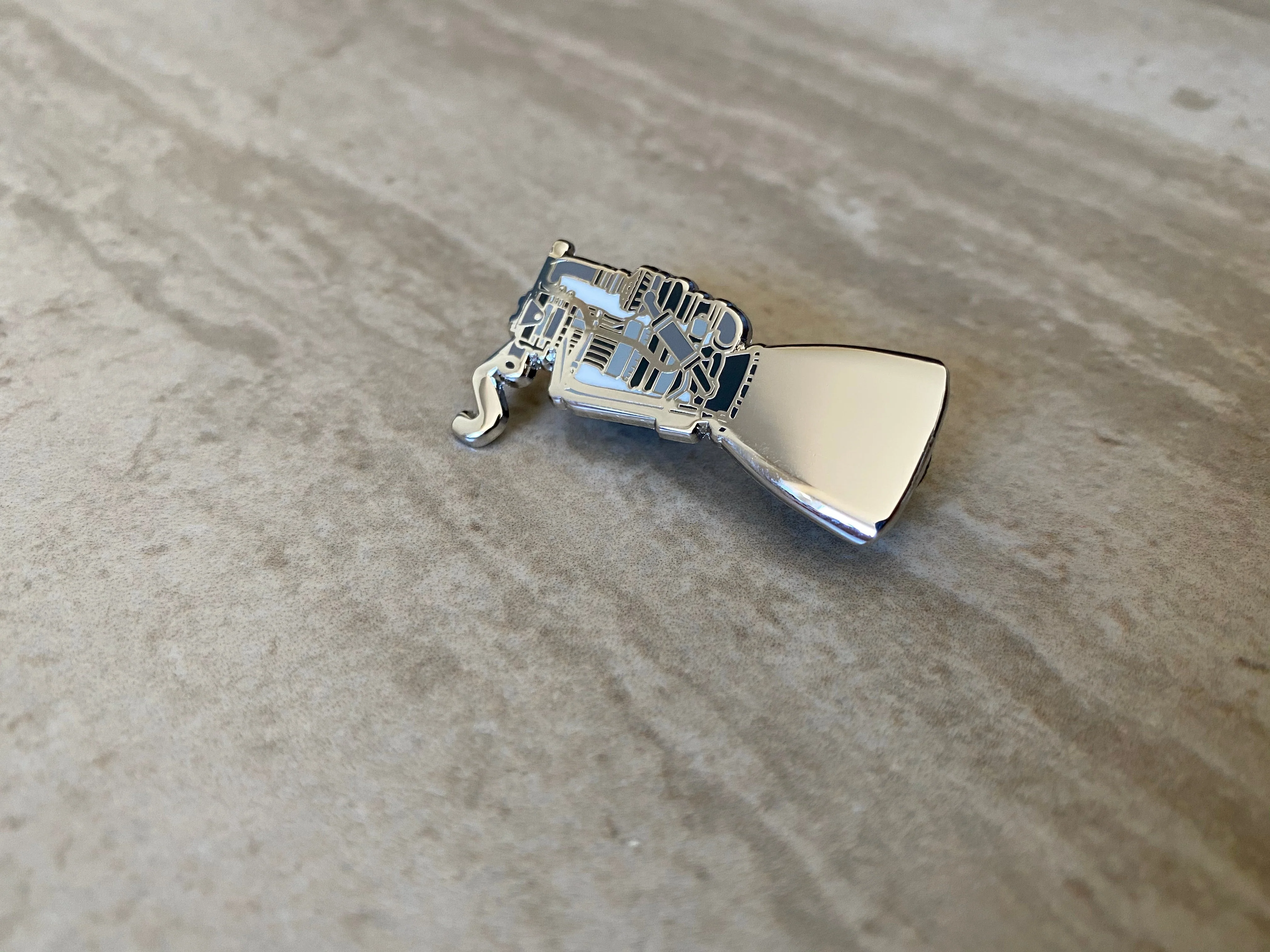Raptor Engine (Starship and Super Heavy) Hard Enamel Pin