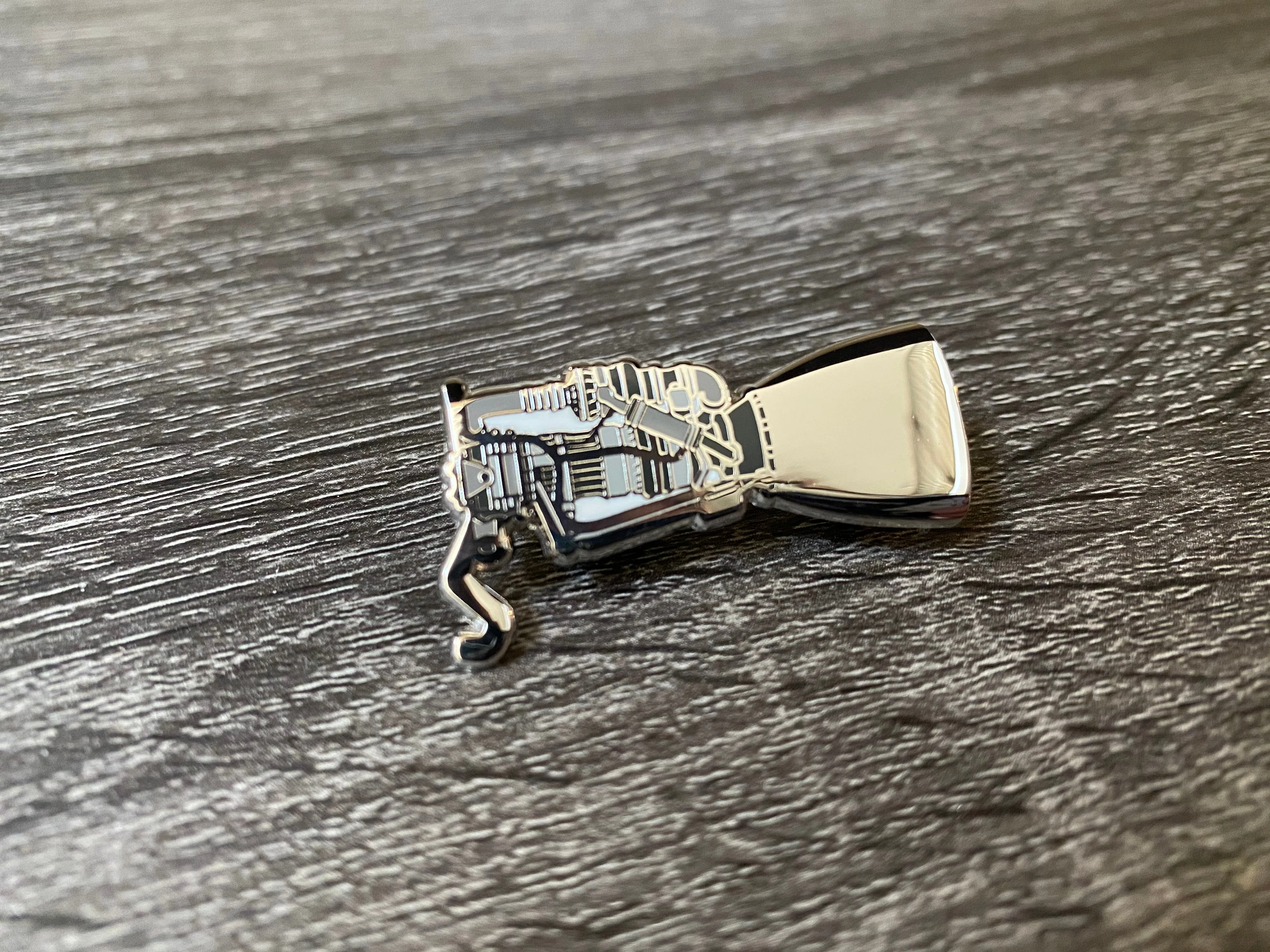 Raptor Engine (Starship and Super Heavy) Hard Enamel Pin - Image 2