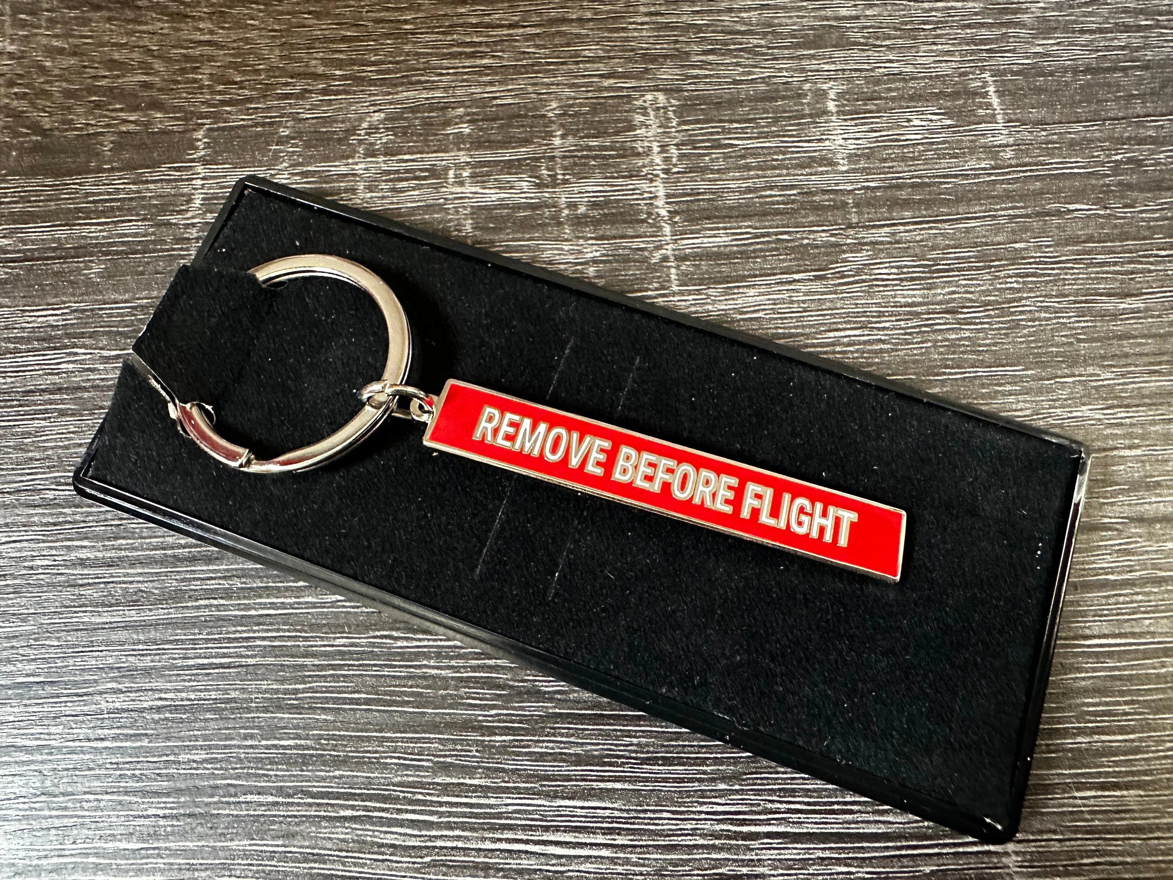Remove Before Flight Keychain - Image 2