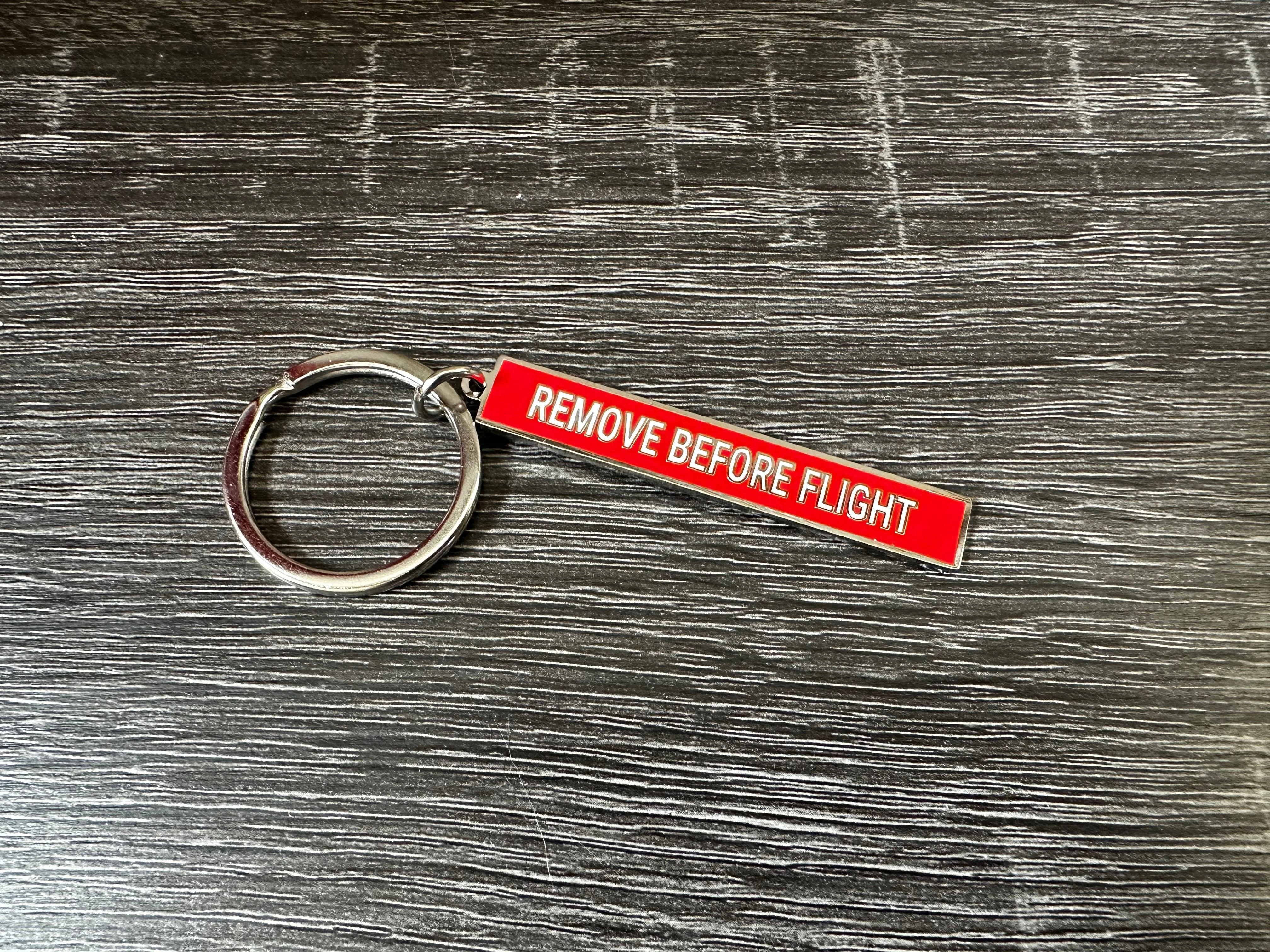 Remove Before Flight Keychain - Image 3