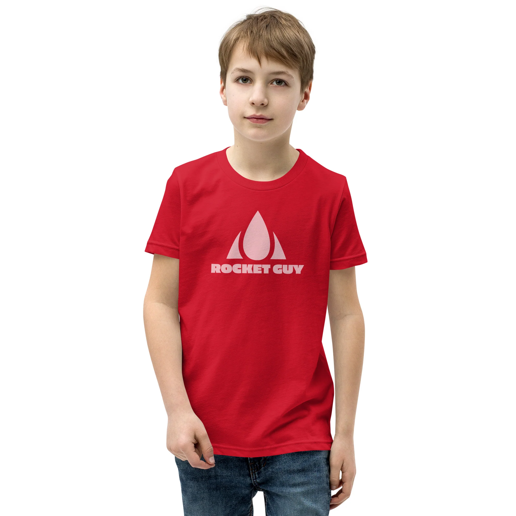 Rocket Guy Youth Short Sleeve T-Shirt - Image 3