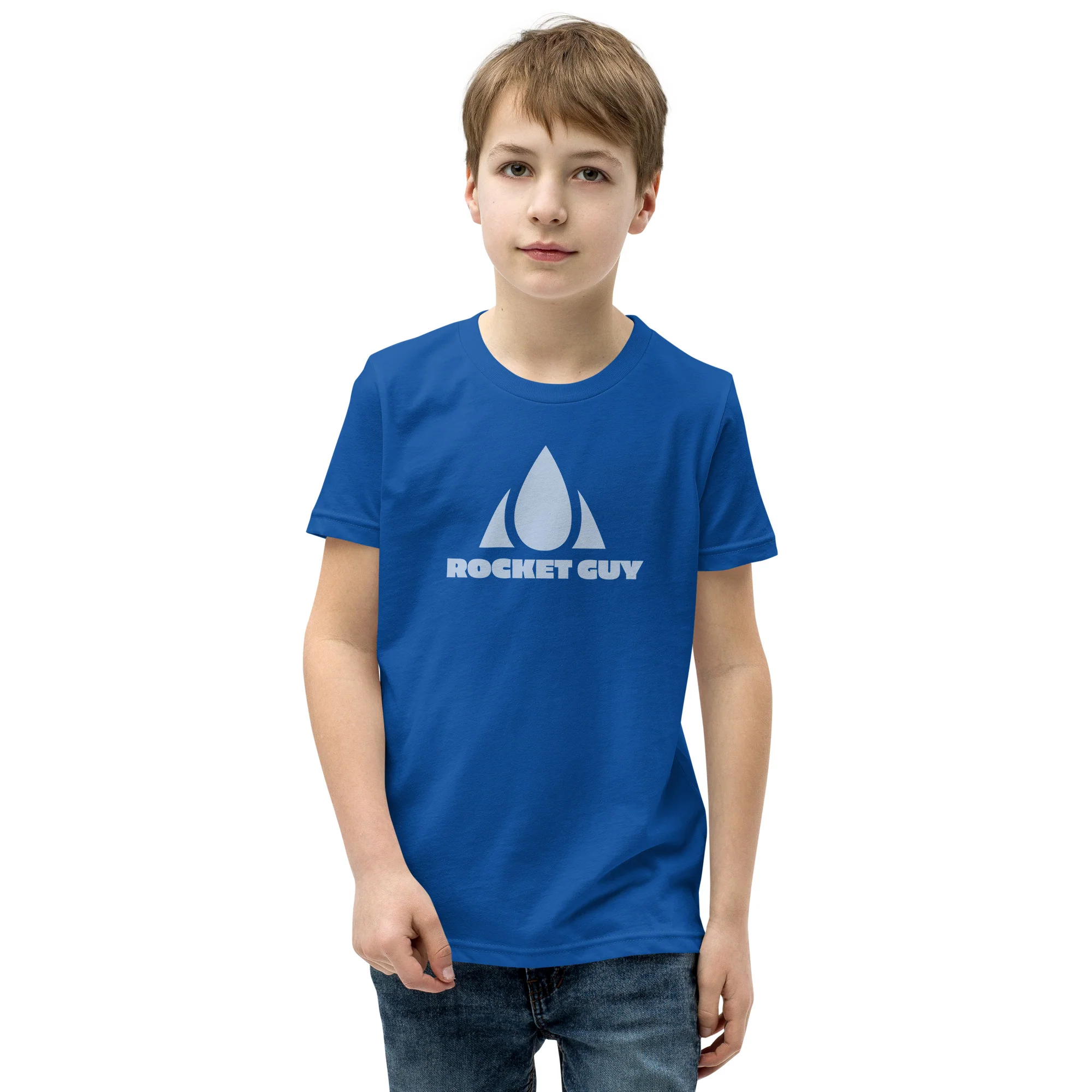 Rocket Guy Youth Short Sleeve T-Shirt - Image 5