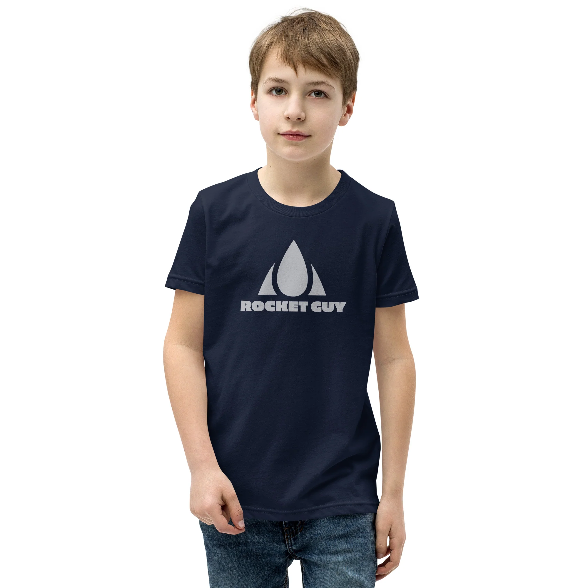 Rocket Guy Youth Short Sleeve T-Shirt - Image 9