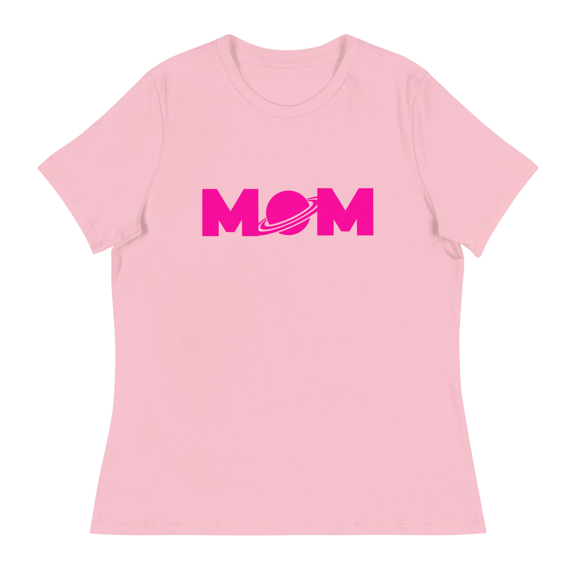Saturn Space Mom Relaxed T-Shirt - Image 7