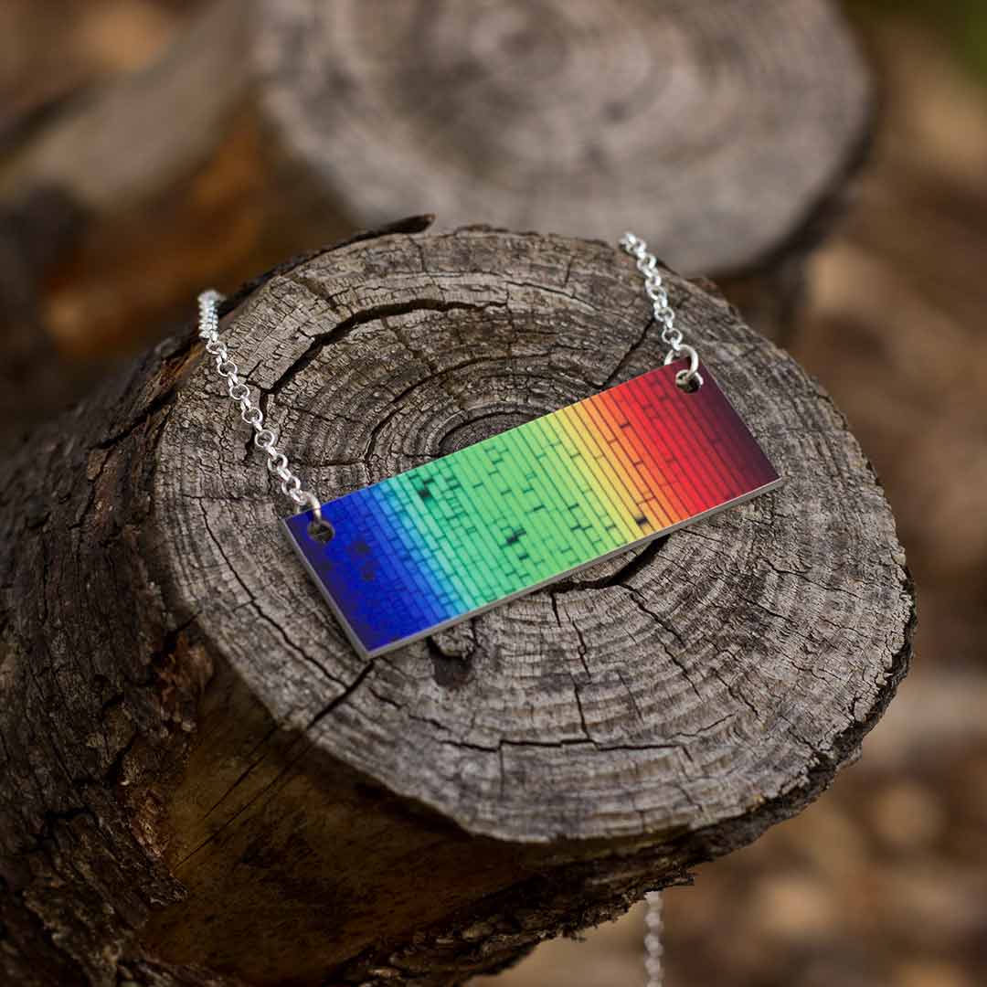 Solar Spectrum Bar Necklace - Image 3
