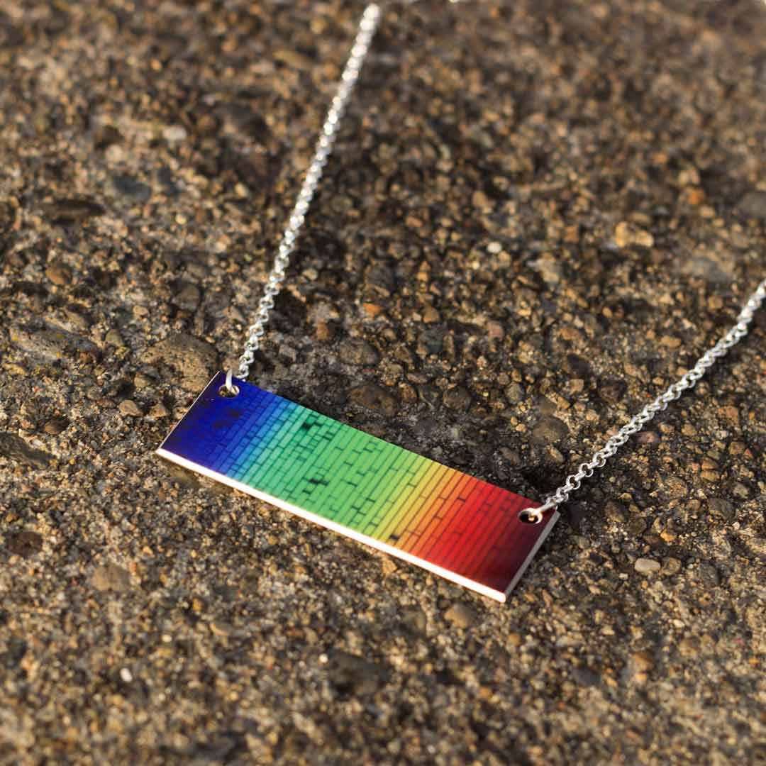 Solar Spectrum Bar Necklace - Image 4