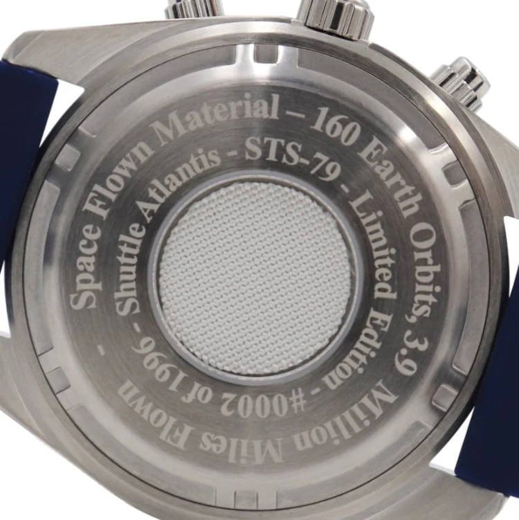 Space Shuttle Atlantis Tribute Watch - Stainless Steel, Black Dial - Image 2