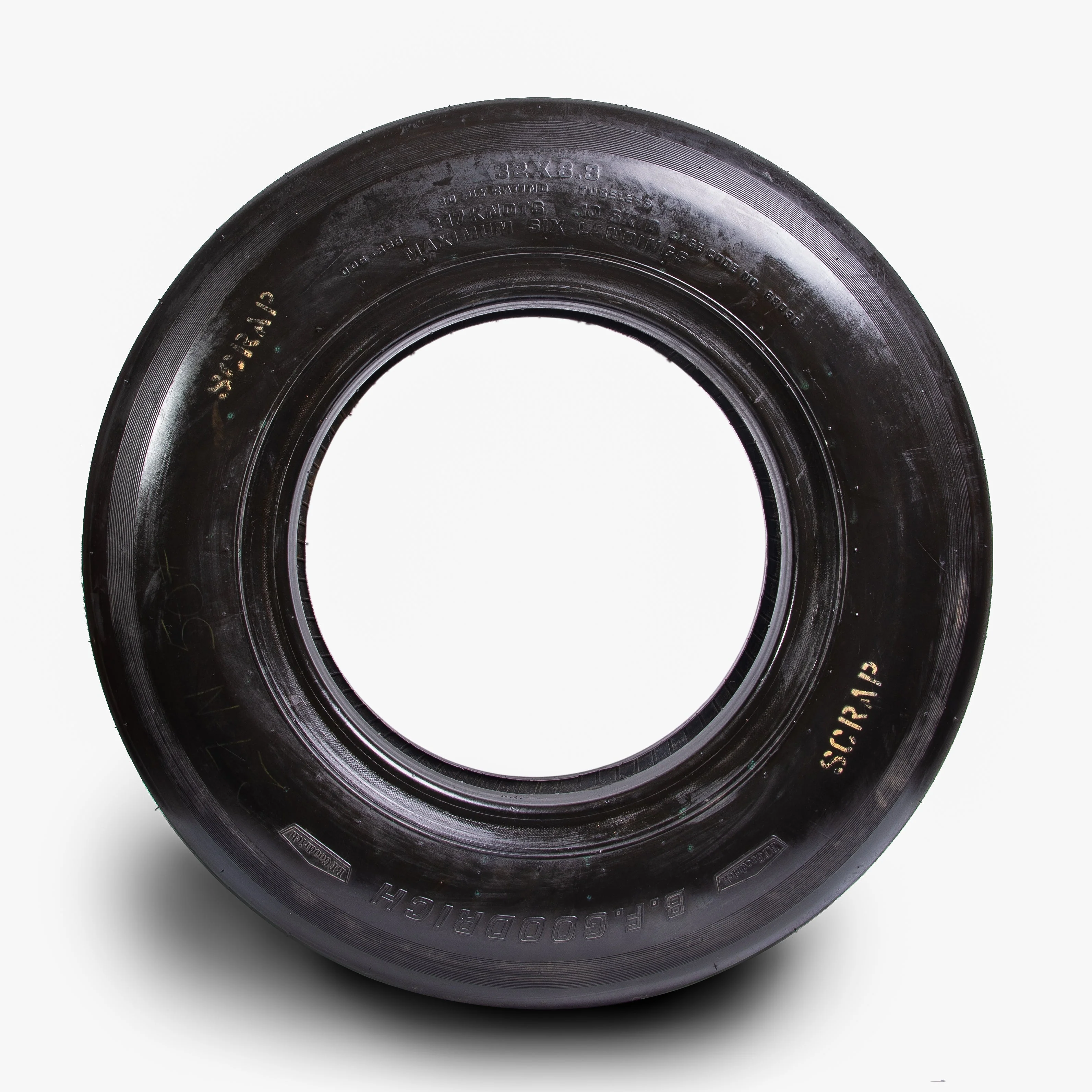 Space Shuttle Columbia - Flown Nose Landing Gear Tire - Image 3