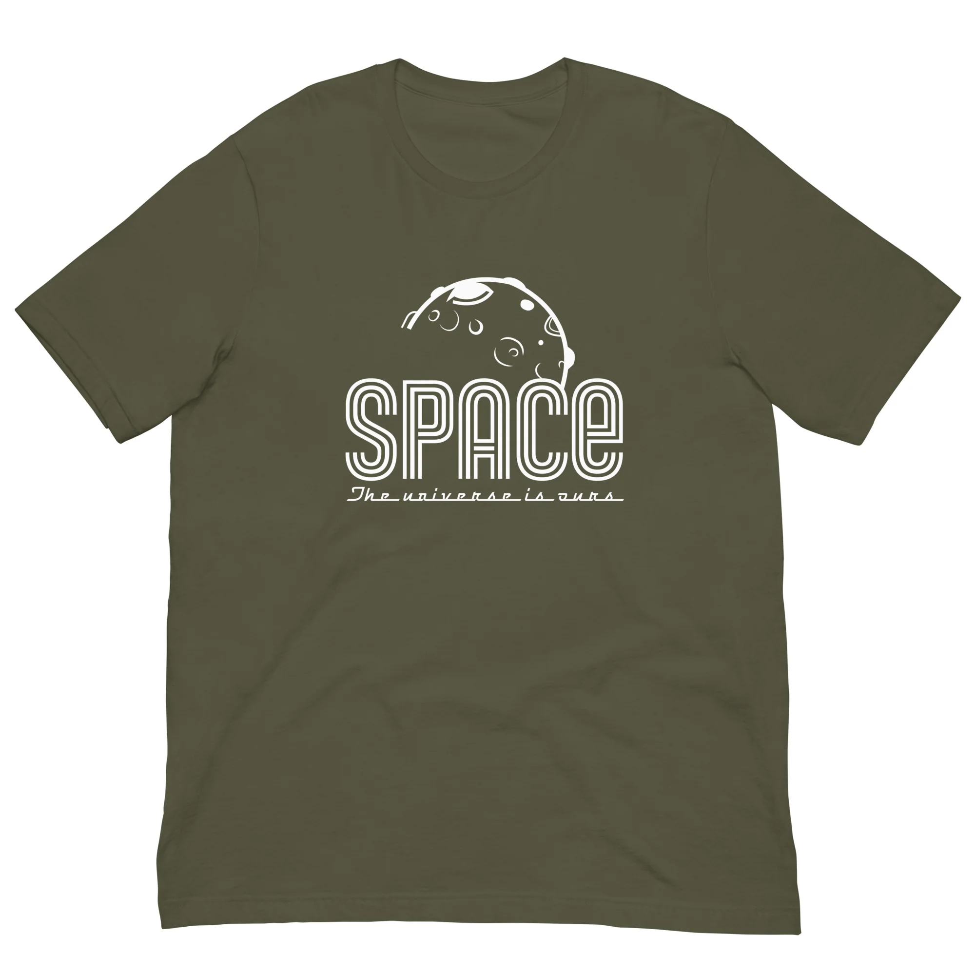 Space - The Universe is Ours Retro T-Shirt - Image 3