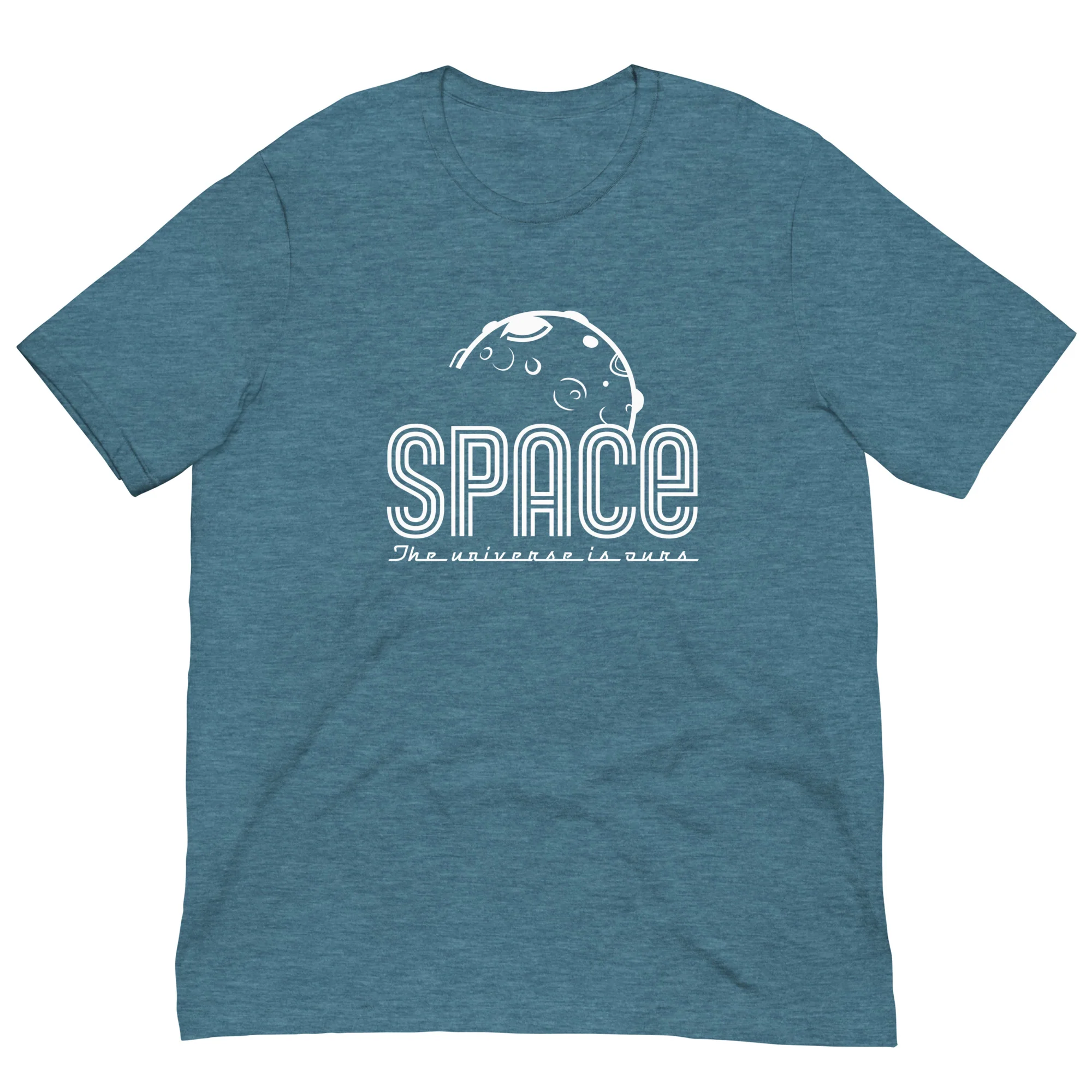 Space - The Universe is Ours Retro T-Shirt - Image 4