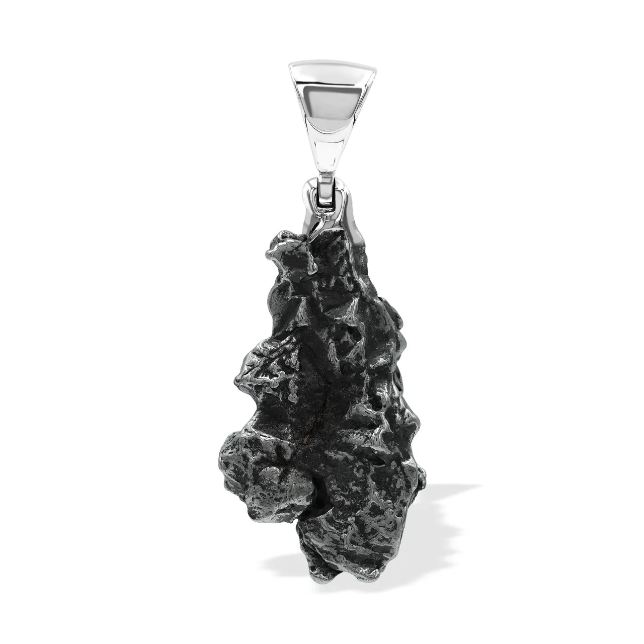 Starborn Campo del Cielo Meteorite Pendant in Sterling Silver - Image 3
