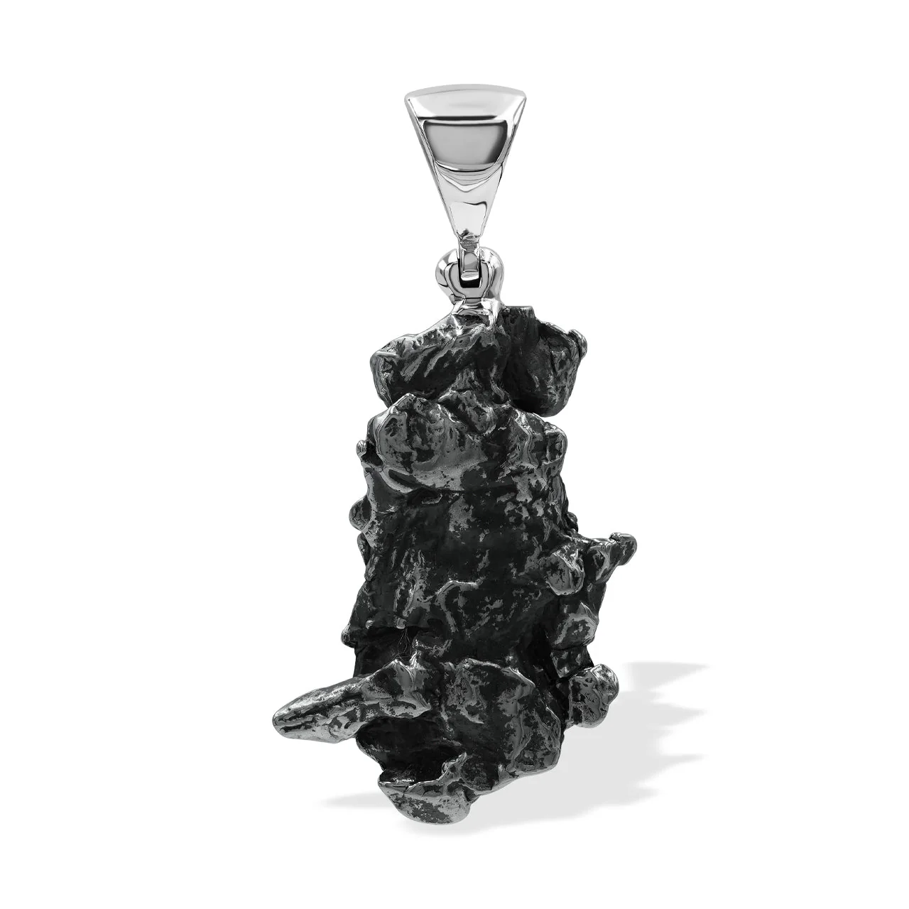 Starborn Campo del Cielo Meteorite Pendant in Sterling Silver - Image 4