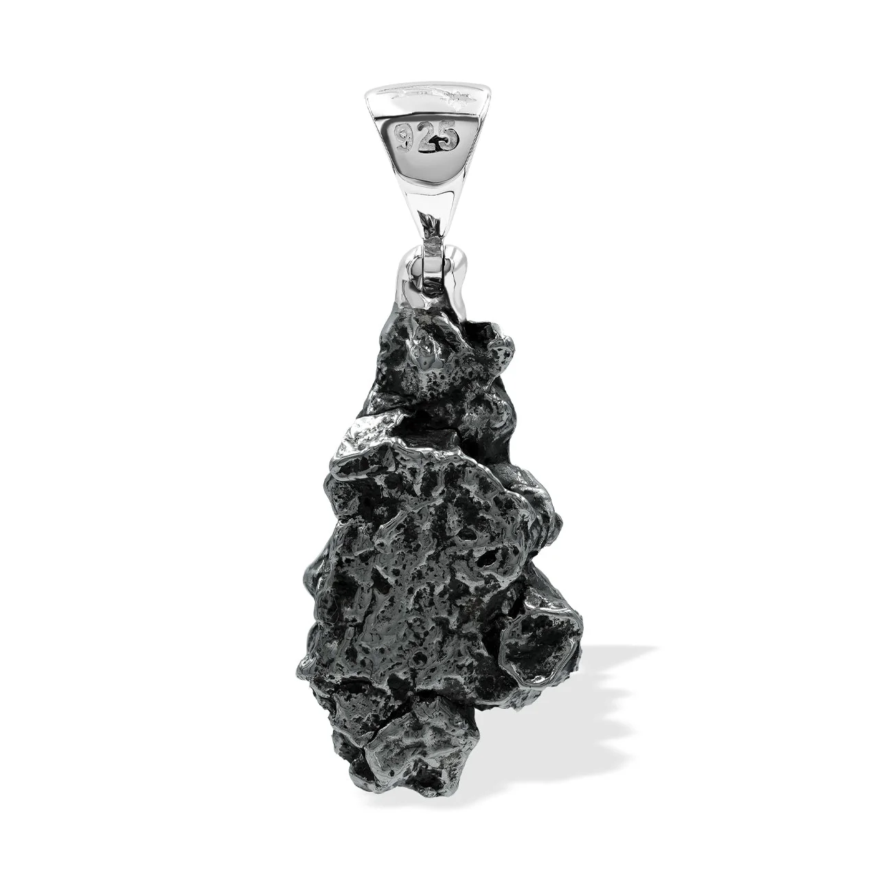 Starborn Campo del Cielo Meteorite Pendant in Sterling Silver - Image 5
