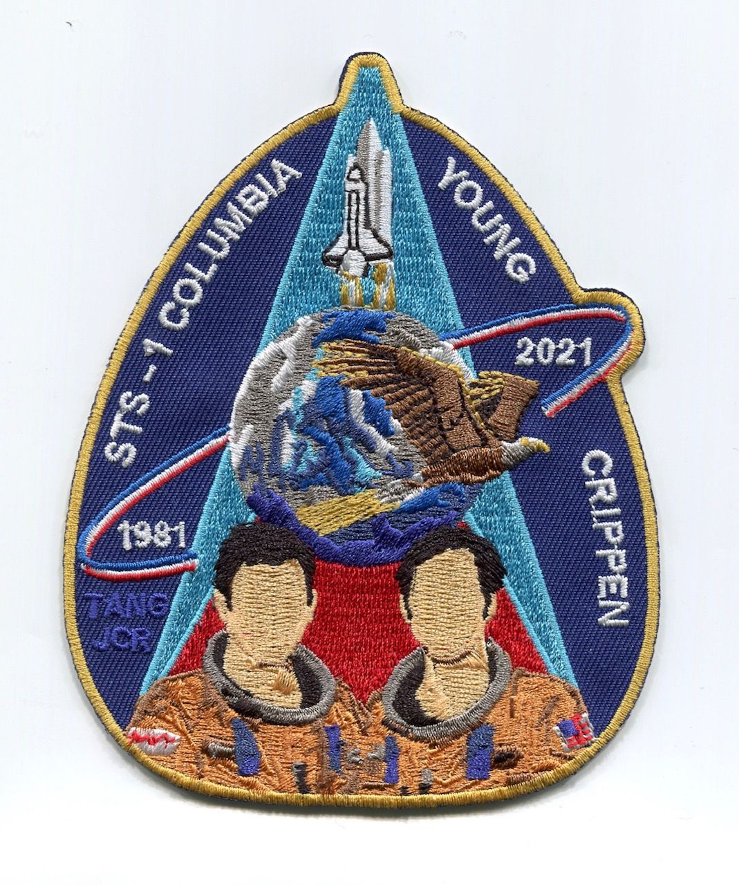 STS-1 40th Anniversary Commemorative by Artist Tim Gagnon