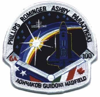 STS-100 Mission Patch