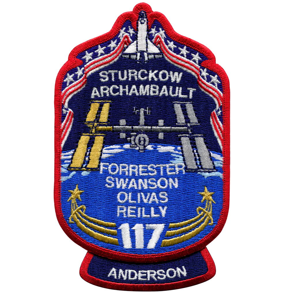 STS-117 Mission Patch (with Anderson)