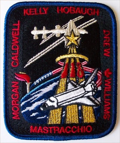 STS-118 Mission Patch (updated with Drew)